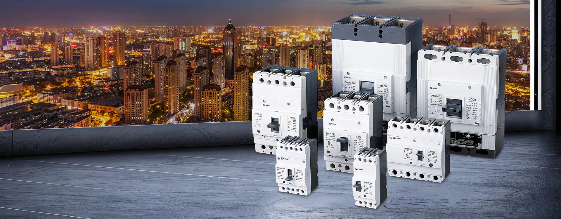 Dèanadair inneal brisidh cuairteachaidh CDADA OEM ODM - Custom MCCB MCB airson tagraidhean HVAC Elevator UPS