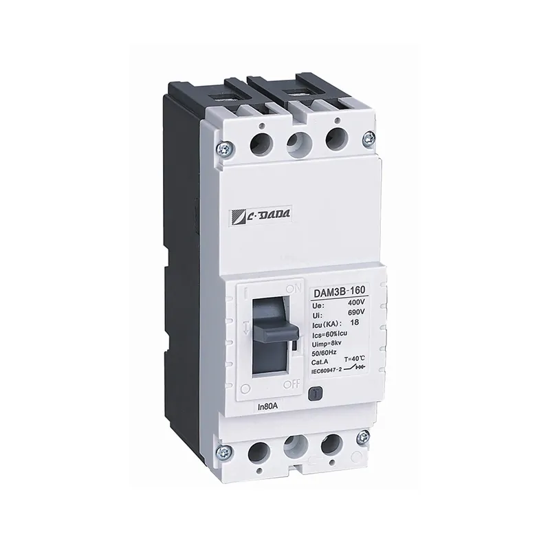 Briseadh cuairte cùis moulded DIN Rail